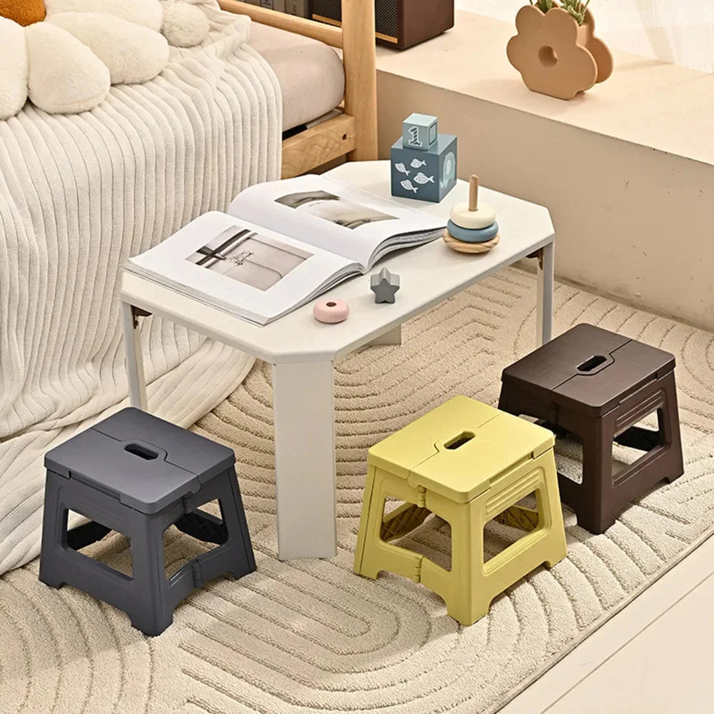 Plastic Folding Stool, Portable Foldable Stool, Ultra-light Fishing Chair, Outdoor Folding Camping Stool, Portable Beach Chair