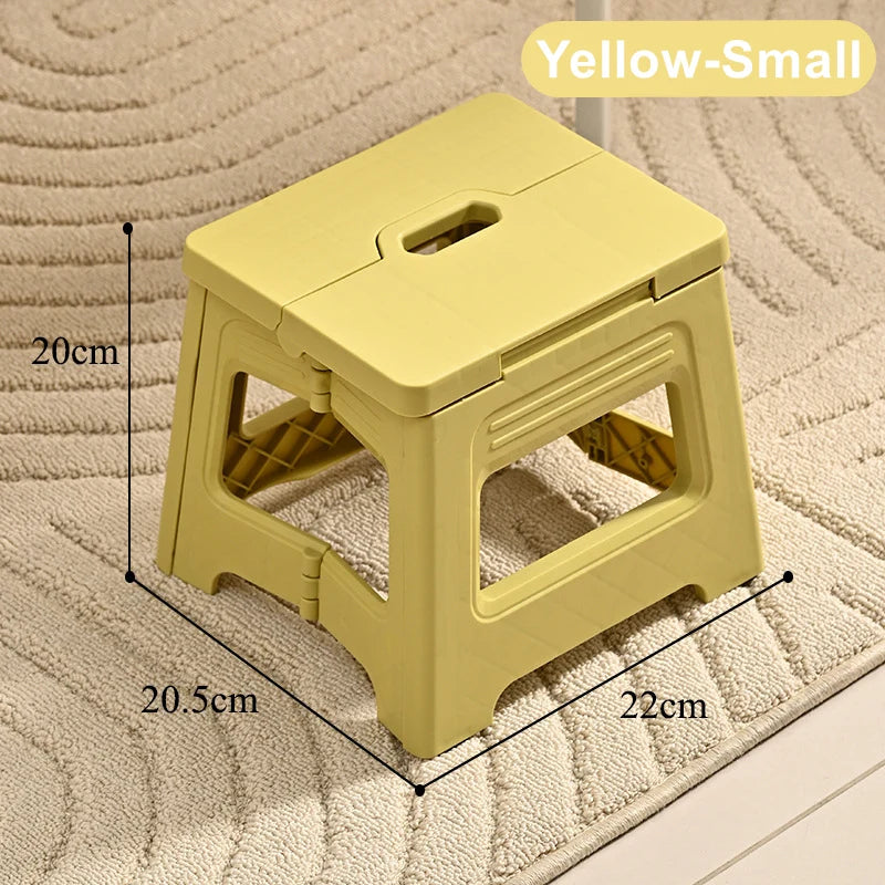 Plastic Folding Stool, Portable Foldable Stool, Ultra-light Fishing Chair, Outdoor Folding Camping Stool, Portable Beach Chair