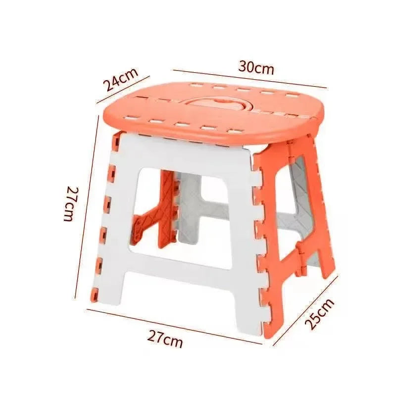 Plastic Folding Chair Large Family Camping Outdoor Adult Children Portable Stool Fishing Chair Dining Table and Chairs
