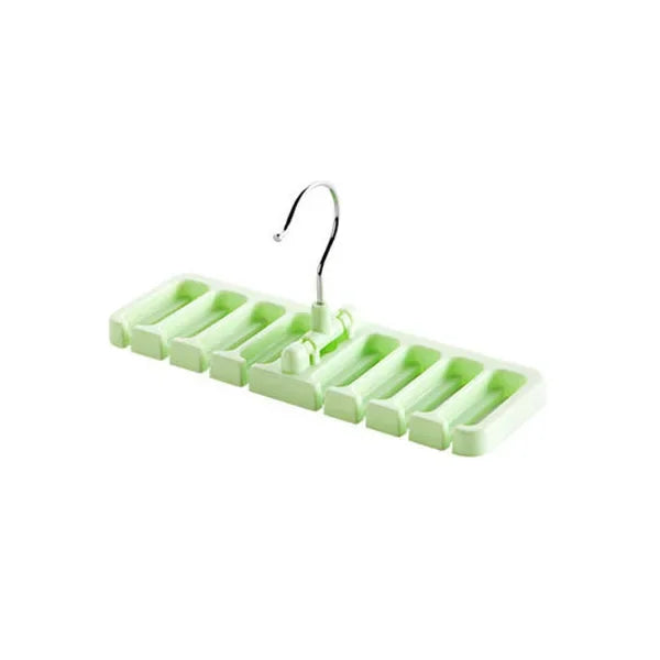 Tie Belt Hanger Wardrobe Closet Belts Scarf Hanging Organizer Rotating 10 Card Slots Storage Holder Rack Hook Bedroom Home Items