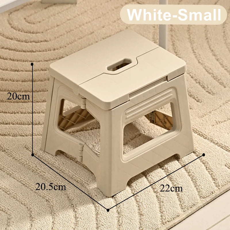 Plastic Folding Stool, Portable Foldable Stool, Ultra-light Fishing Chair, Outdoor Folding Camping Stool, Portable Beach Chair