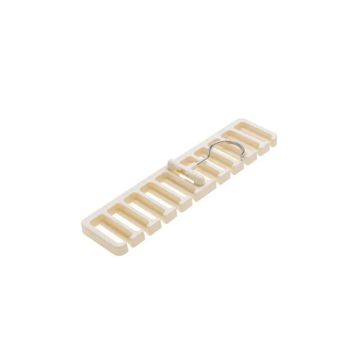 Tie Belt Hanger Wardrobe Closet Belts Scarf Hanging Organizer Rotating 10 Card Slots Storage Holder Rack Hook Bedroom Home Items