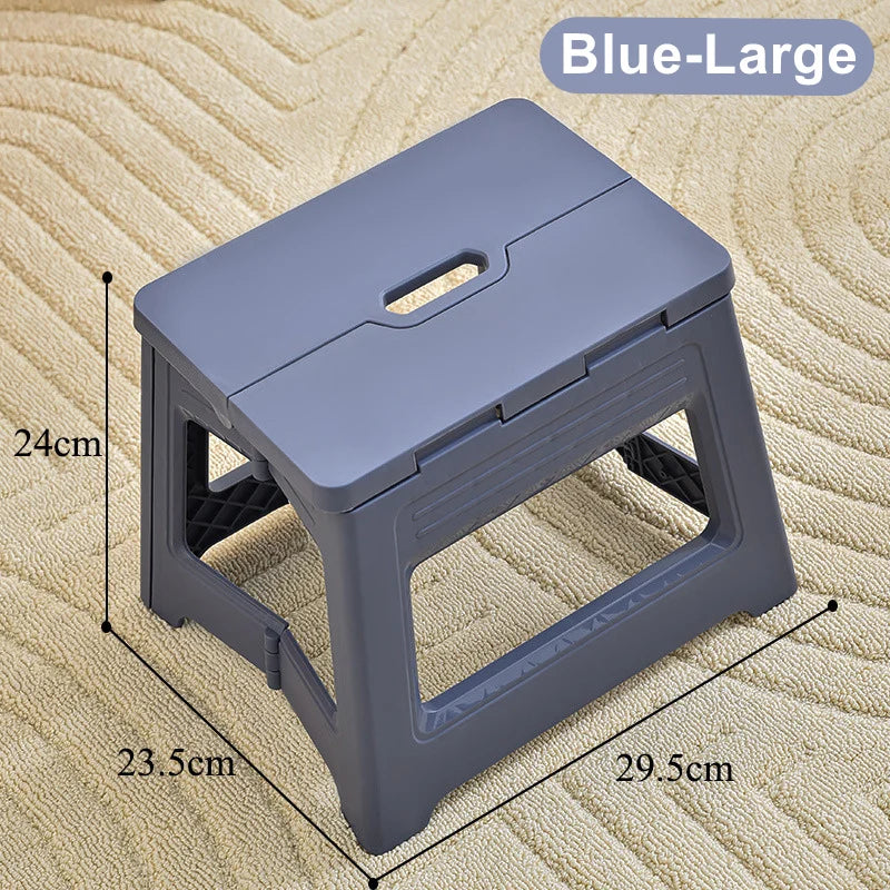 Plastic Folding Stool, Portable Foldable Stool, Ultra-light Fishing Chair, Outdoor Folding Camping Stool, Portable Beach Chair