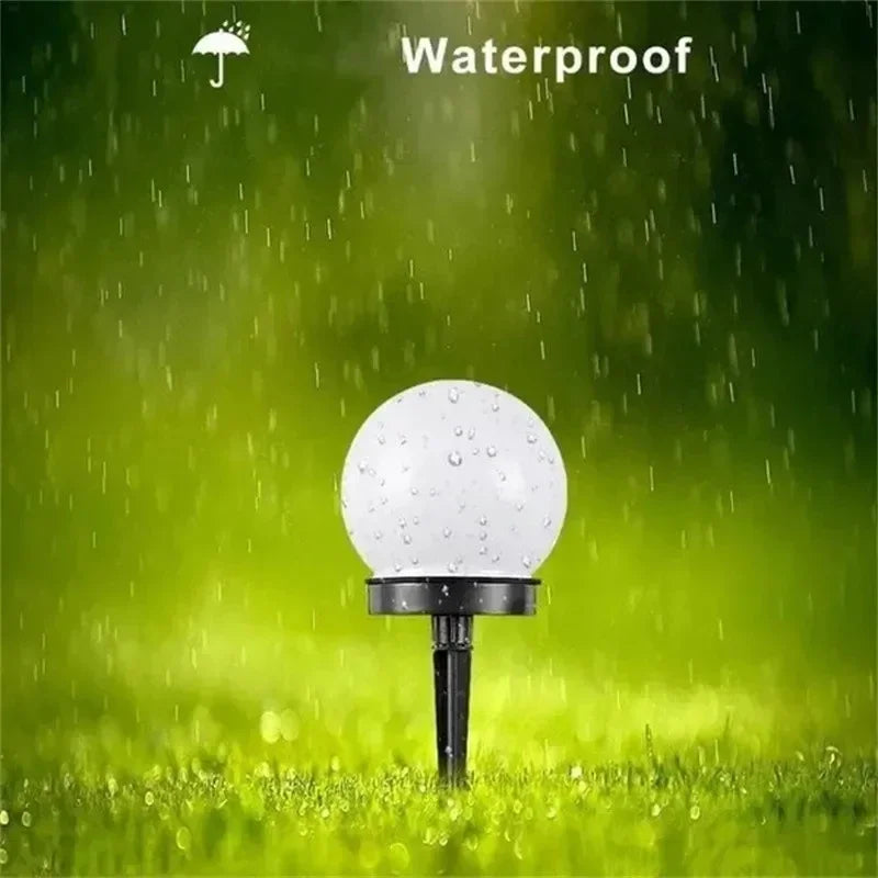 1/3/6/9PC Solar Powered LED Bulb Lamp Energy Light Waterproof Outdoor Garden Light Street Solar Panel Ball Lights Lawn Yard Lamp