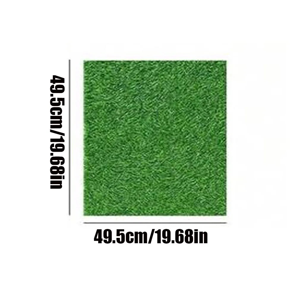 1PC Aritificial Realistic Grass Pad Simulation Pet Lawn Mats Thick Synthetic Fake Mat For Outdoor Garden Patio Landscape Dog Pet