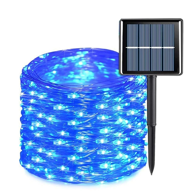 7M/12M/22M/32M Solar Light Outdoor Garden Fairy String Light Led Twinkle Waterproof Lamp for Christmas Patio Tree Party