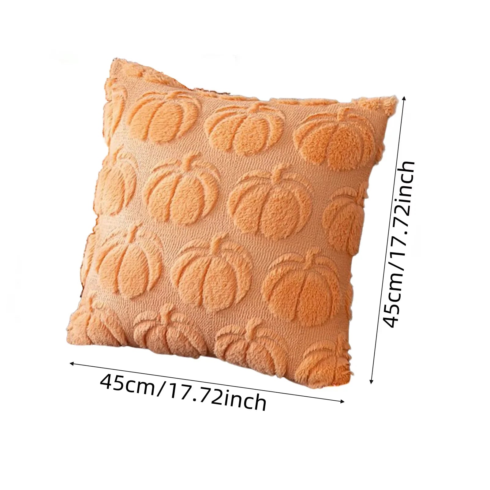 1pc 45*45cm Autumn Pumpkin Cushion Cover Pillow Cover Thanksgiving Decor Pillowcase Christmas Home Pillowcase for Couch Pillow