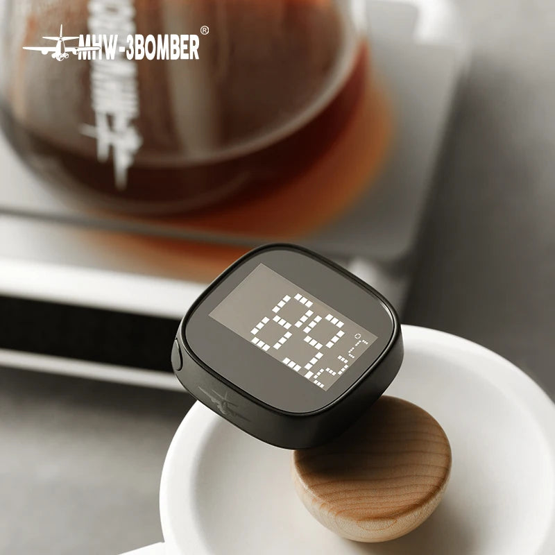 MHW-3BOMBER Instant Read Digital Thermometer Coffee Pot Food Thermometers for Cooking BBQ Camping Barista Kitchen Accessories