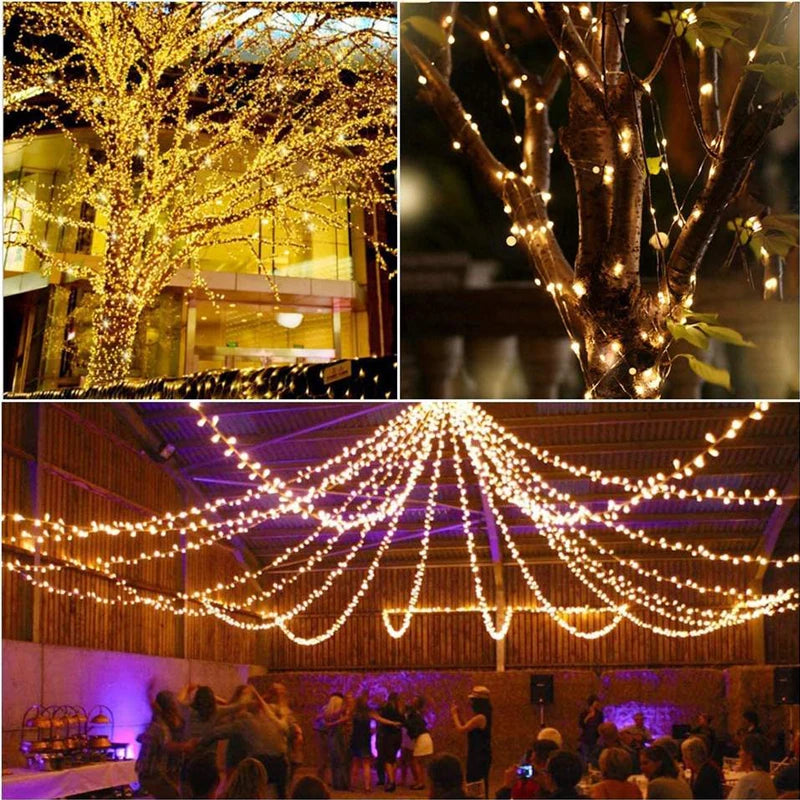 7M/12M/22M/32M Solar Light Outdoor Garden Fairy String Light Led Twinkle Waterproof Lamp for Christmas Patio Tree Party