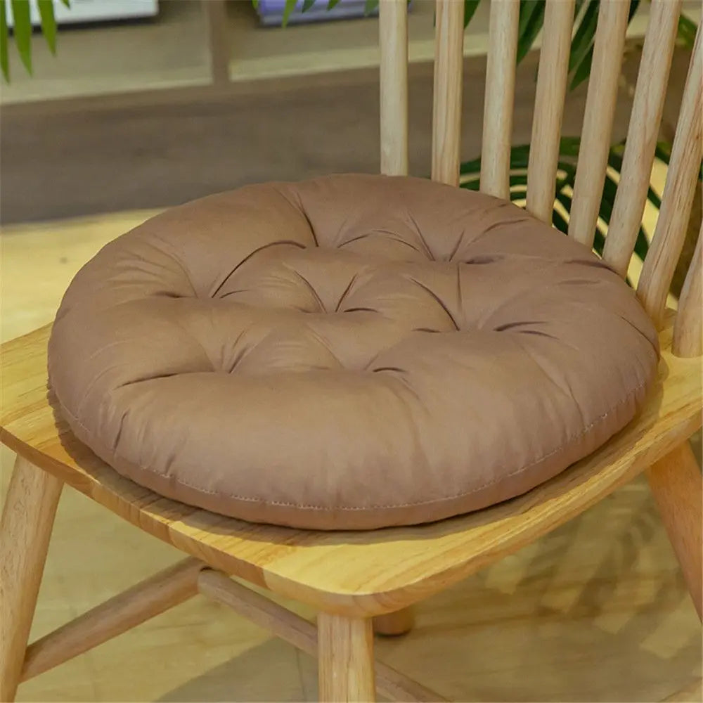 Non-slip Thicken Dining Chair Cushion Nap Pillow Chair Pad Cushion Round Cushion Winter Chair Cushion