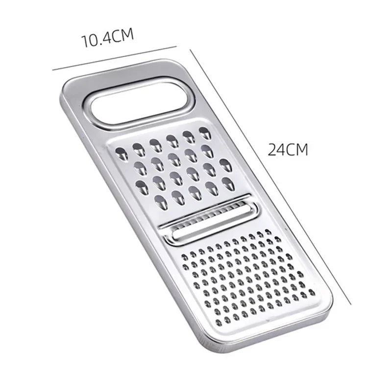 3 In 1 Multifunctional Grater Stainless Steel Vegetables Potato Cucumber Shredders Slicers Fruit Peeler Innovation Kitchen Tools