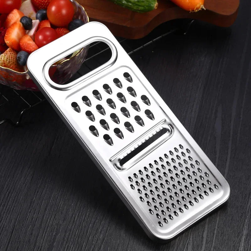 3 In 1 Multifunctional Grater Stainless Steel Vegetables Potato Cucumber Shredders Slicers Fruit Peeler Innovation Kitchen Tools