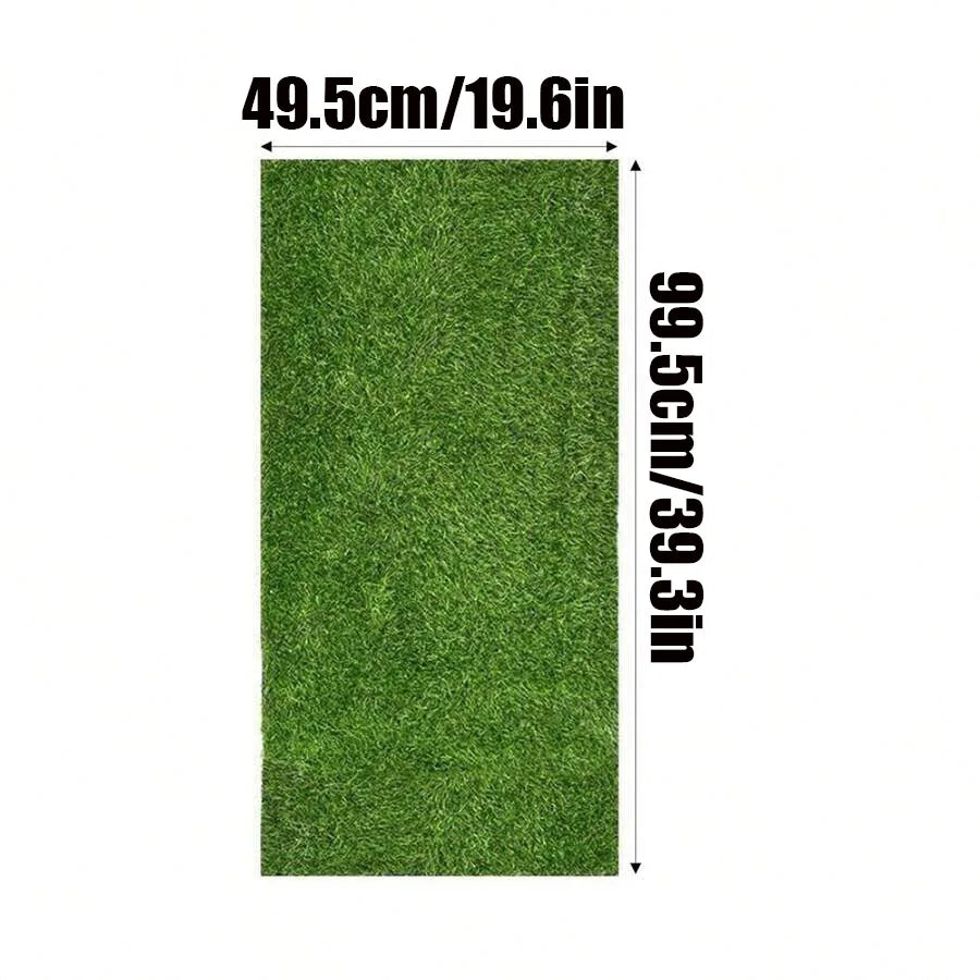 1PC Aritificial Realistic Grass Pad Simulation Pet Lawn Mats Thick Synthetic Fake Mat For Outdoor Garden Patio Landscape Dog Pet