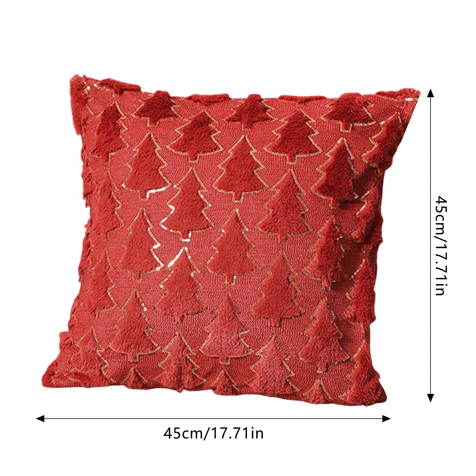 1pc 45*45cm Autumn Pumpkin Cushion Cover Pillow Cover Thanksgiving Decor Pillowcase Christmas Home Pillowcase for Couch Pillow