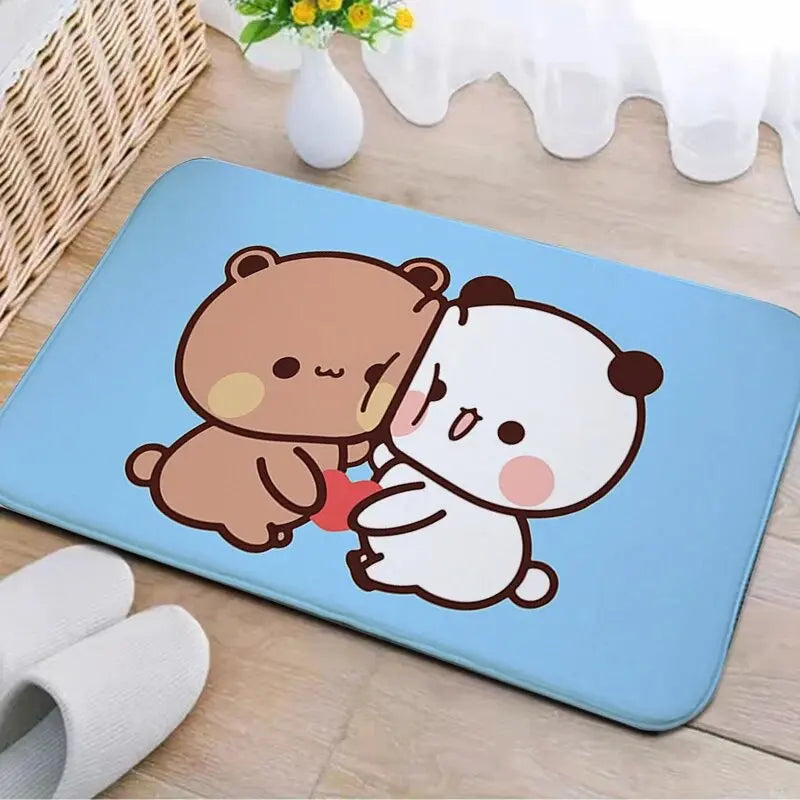 Entrance Mat Bubu and Dudu Kitchen Carpet Hallway Living Room Doormat Entrance Door Mats Decor Aesthetic Bathroom Bedroom Rug