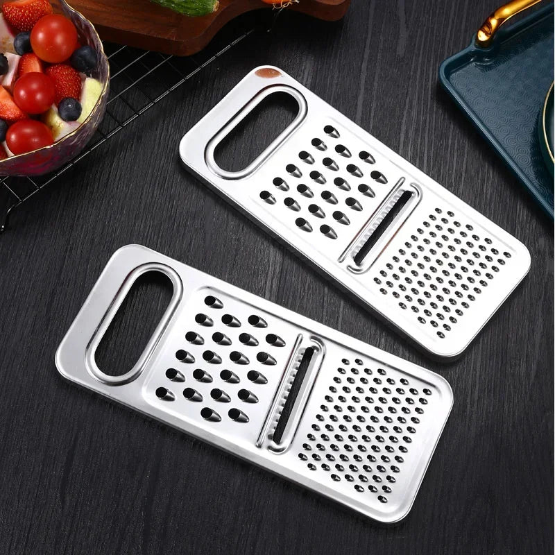 3 In 1 Multifunctional Grater Stainless Steel Vegetables Potato Cucumber Shredders Slicers Fruit Peeler Innovation Kitchen Tools