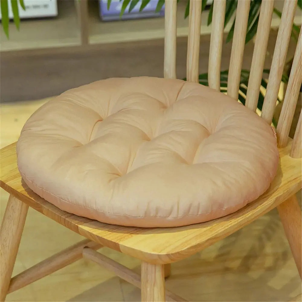 Non-slip Thicken Dining Chair Cushion Nap Pillow Chair Pad Cushion Round Cushion Winter Chair Cushion