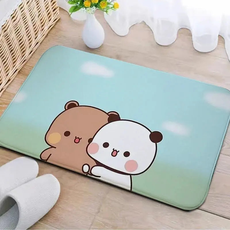 Entrance Mat Bubu and Dudu Kitchen Carpet Hallway Living Room Doormat Entrance Door Mats Decor Aesthetic Bathroom Bedroom Rug