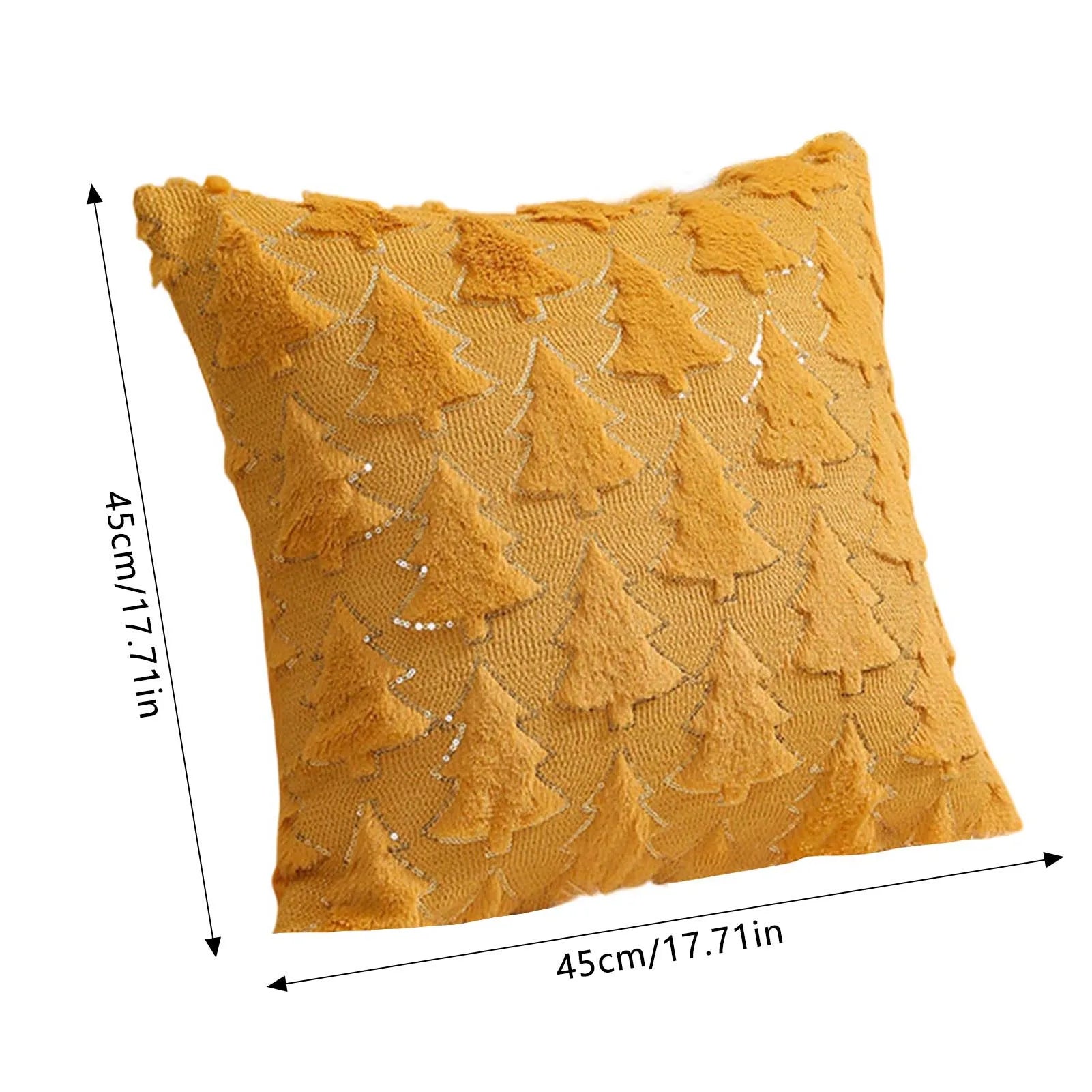 1pc 45*45cm Autumn Pumpkin Cushion Cover Pillow Cover Thanksgiving Decor Pillowcase Christmas Home Pillowcase for Couch Pillow