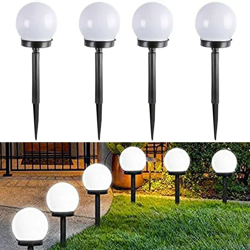 1/3/6/9PC Solar Powered LED Bulb Lamp Energy Light Waterproof Outdoor Garden Light Street Solar Panel Ball Lights Lawn Yard Lamp