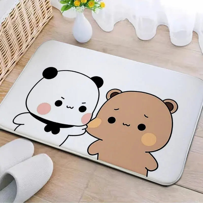 Entrance Mat Bubu and Dudu Kitchen Carpet Hallway Living Room Doormat Entrance Door Mats Decor Aesthetic Bathroom Bedroom Rug