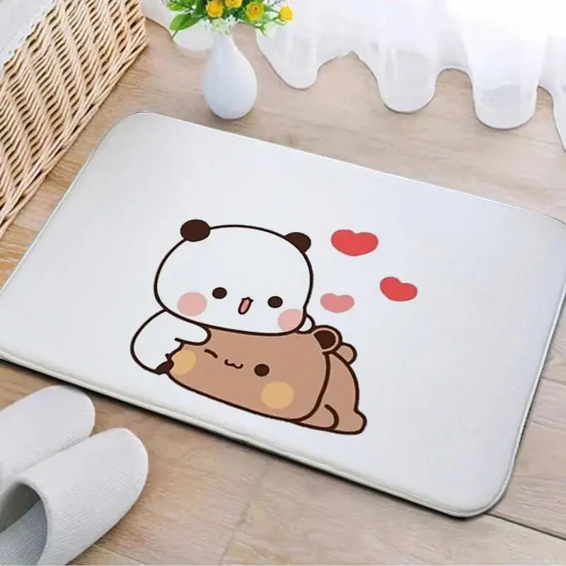 Entrance Mat Bubu and Dudu Kitchen Carpet Hallway Living Room Doormat Entrance Door Mats Decor Aesthetic Bathroom Bedroom Rug