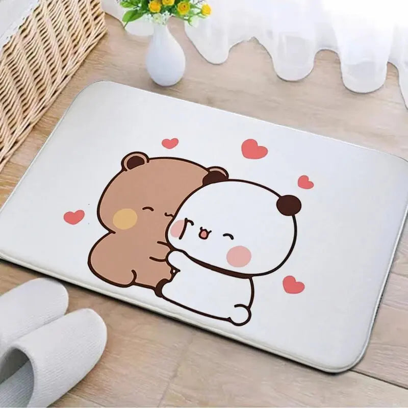 Entrance Mat Bubu and Dudu Kitchen Carpet Hallway Living Room Doormat Entrance Door Mats Decor Aesthetic Bathroom Bedroom Rug